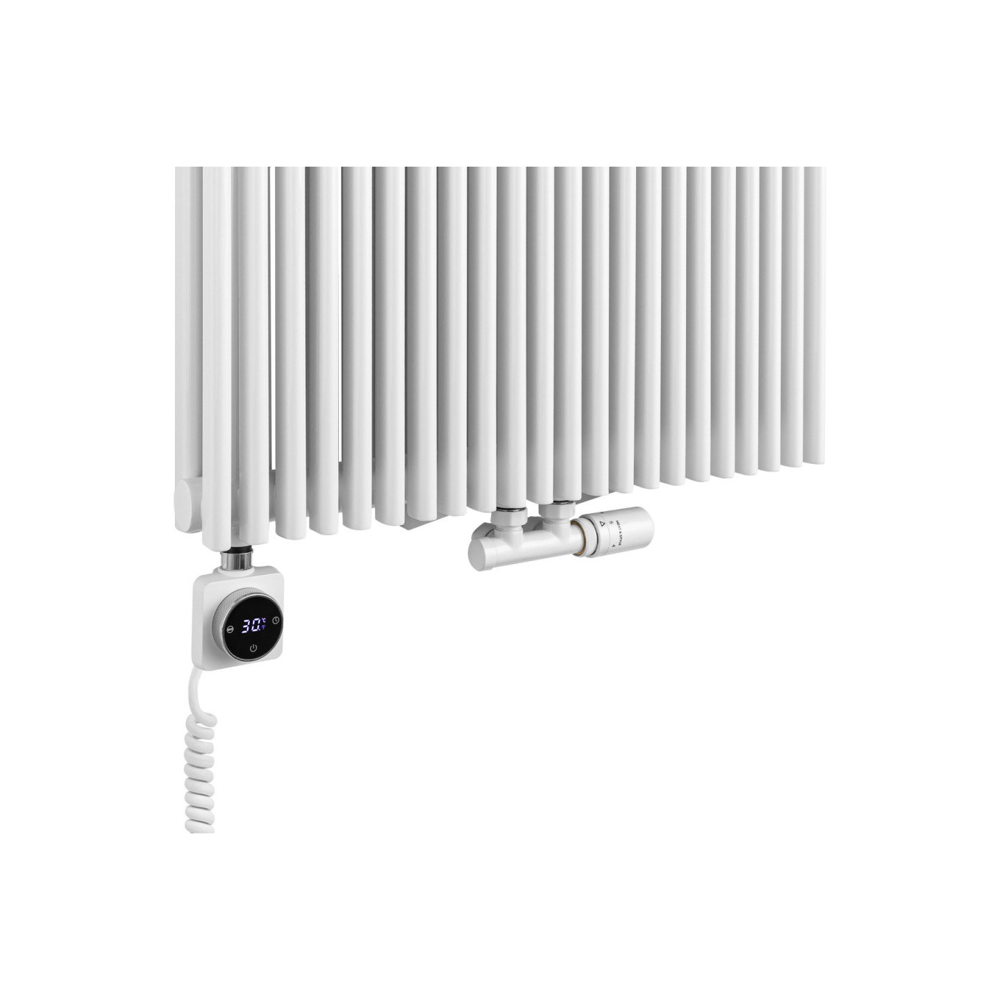 Grzejnik dekoracyjny Edo ED2E 1800x620 biały