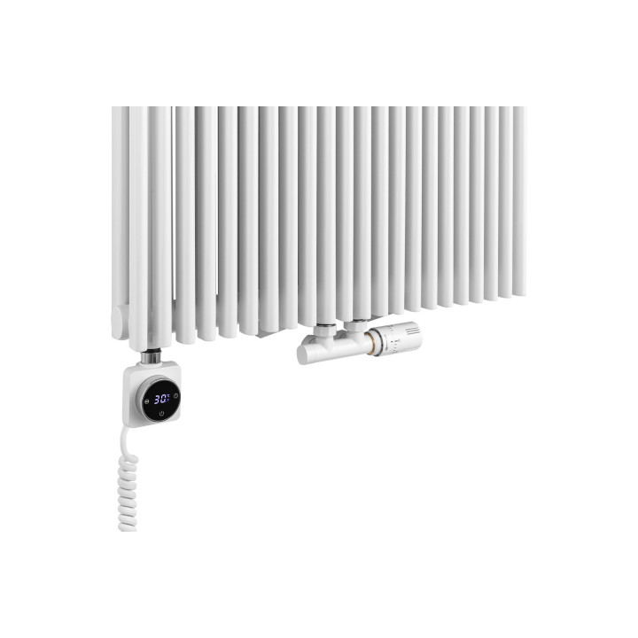 Grzejnik dekoracyjny Edo ED2E 1800x620 biały