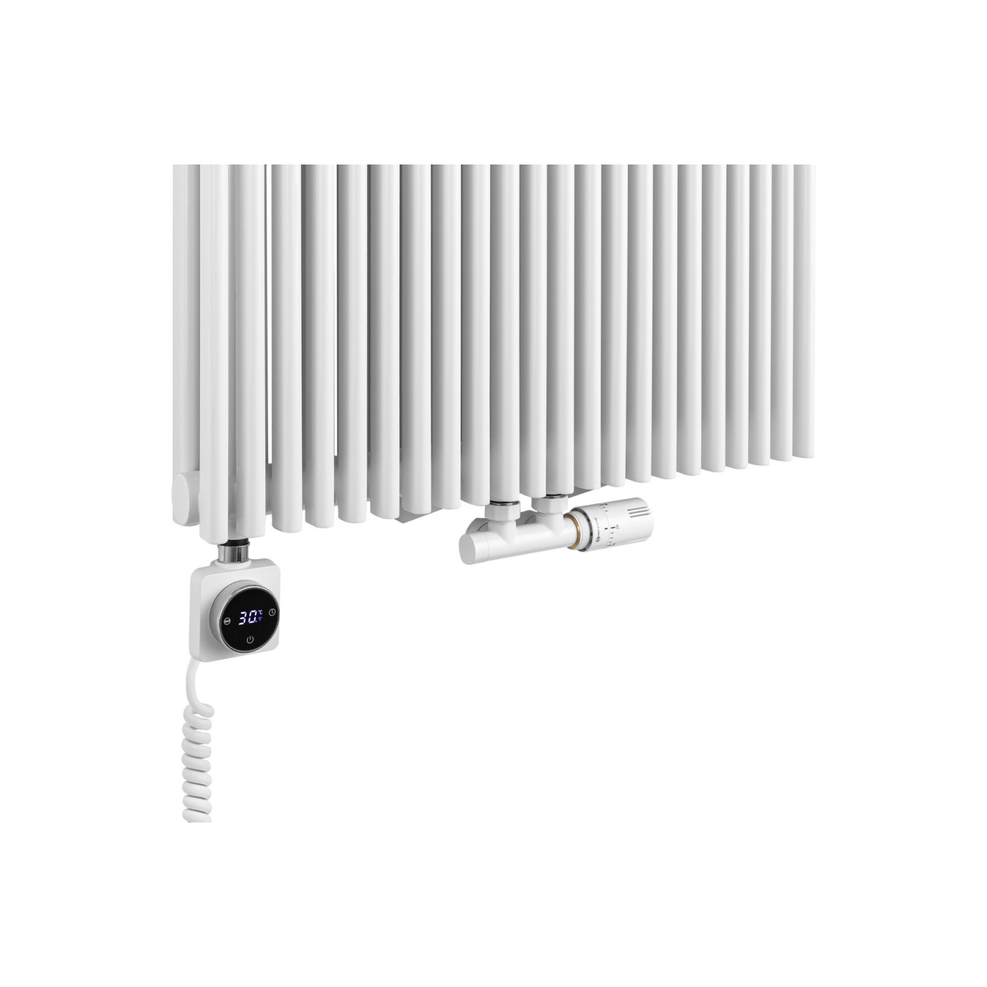 Grzejnik dekoracyjny Edo ED2E 1800x620 biały