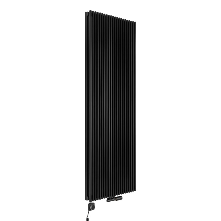 Grzejnik dekoracyjny Edo ED2E 1800x620 czarny
