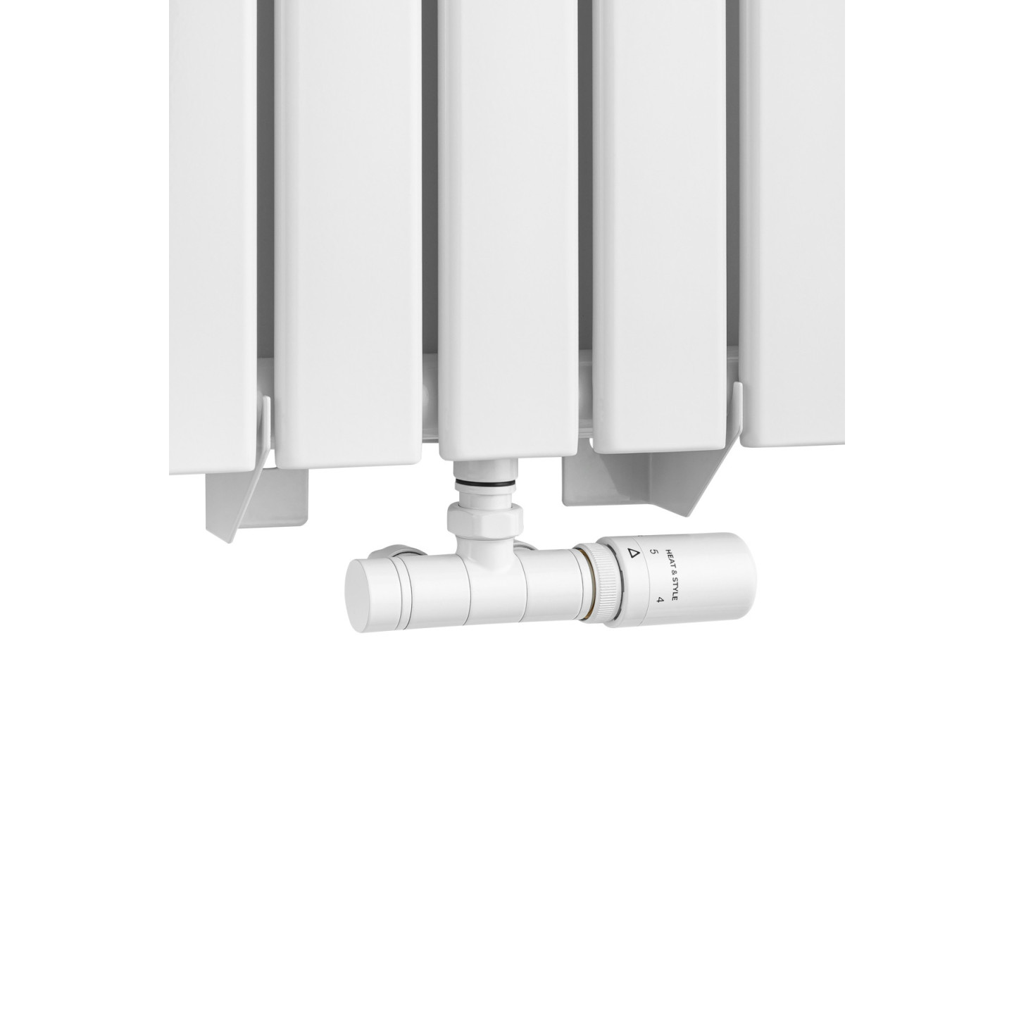 Grzejnik dekoracyjny Ultra Slim US2 1600x476 biały