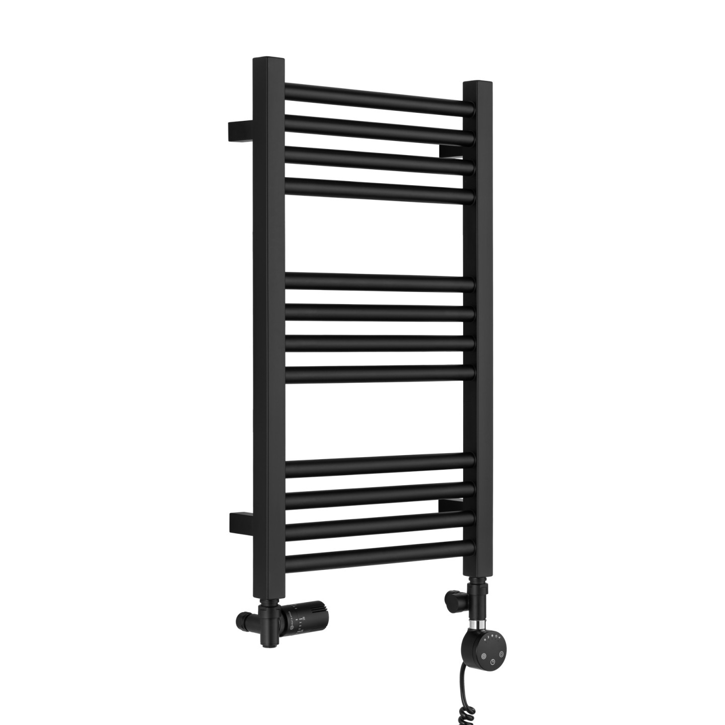 Grzejnik łazienkowy Freya 680x400 czarny