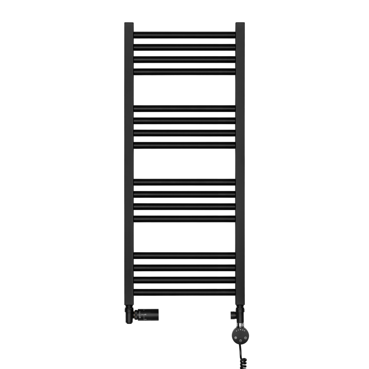 Grzejnik łazienkowy Freya 920x400 czarny
