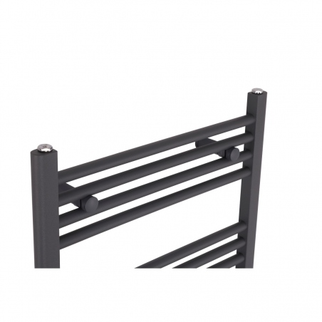 Góra grzejnika łazienkowego Constans w kolorze grafitowym / antracytowym Góra grzejnika łazienkowego Constans w kolorze grafitowym / antracytowym