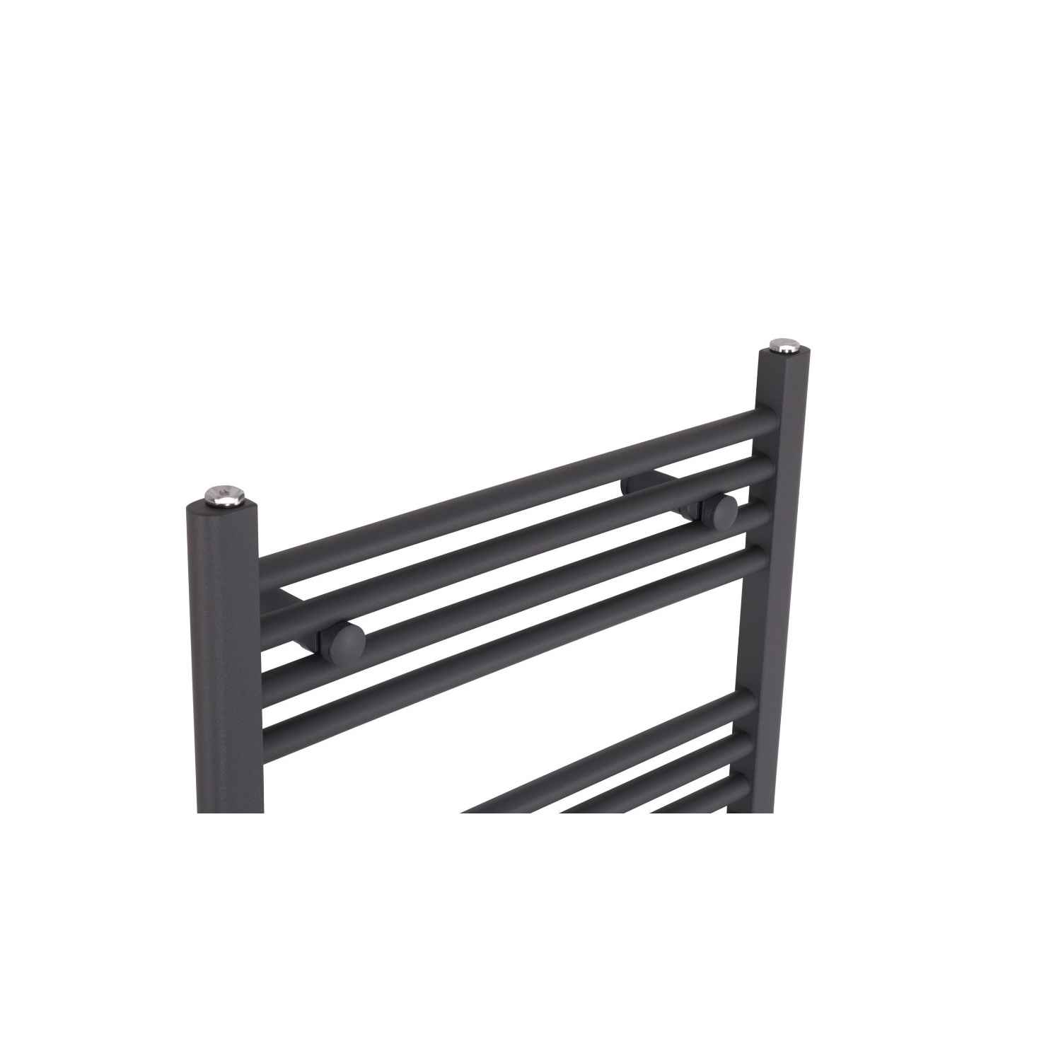 Góra grzejnika łazienkowego Constans w kolorze grafitowym / antracytowym Góra grzejnika łazienkowego Constans w kolorze grafitowym / antracytowym