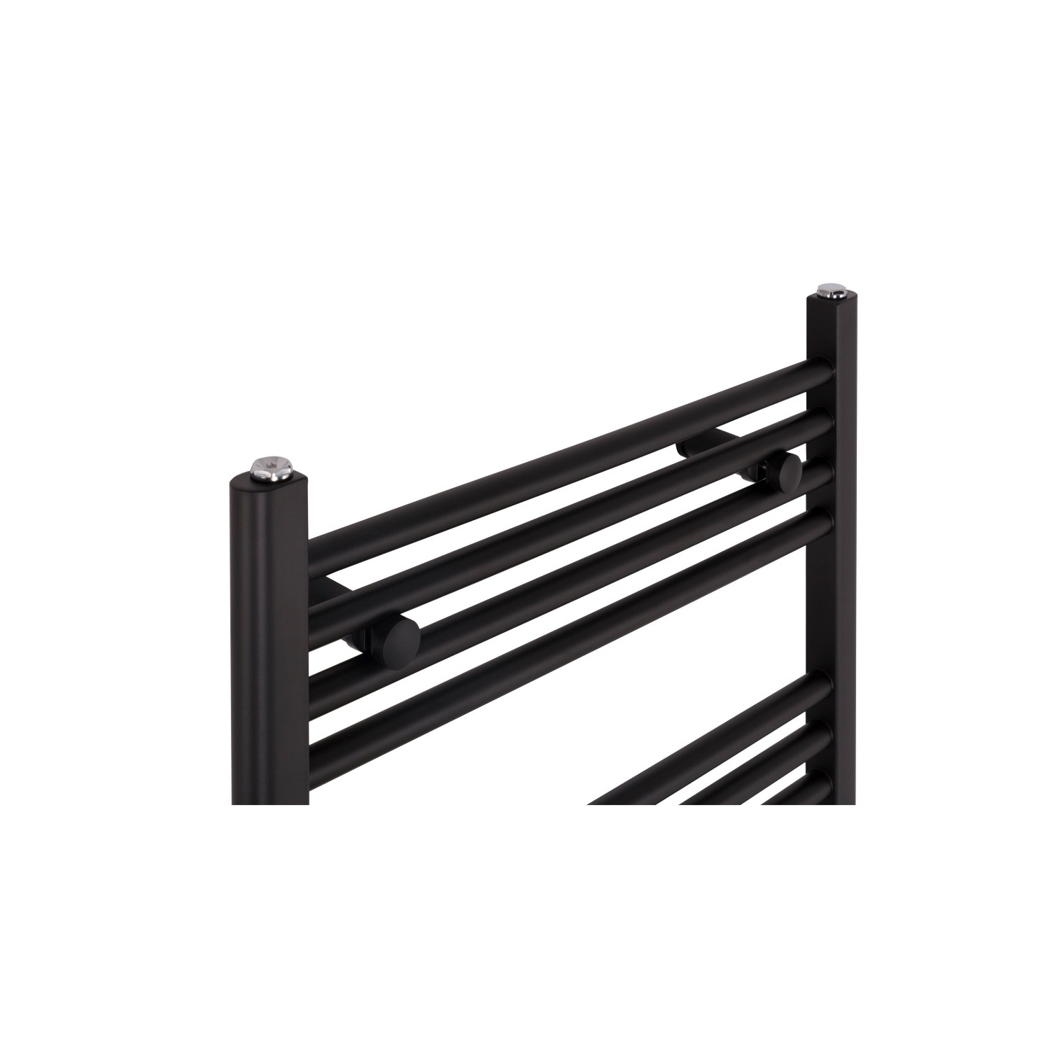 Góra grzejnika łazienkowego Constans o szerokości 60cm w kolorze czarnym. Góra grzejnika łazienkowego Constans o szerokości 60cm w kolorze czarnym.