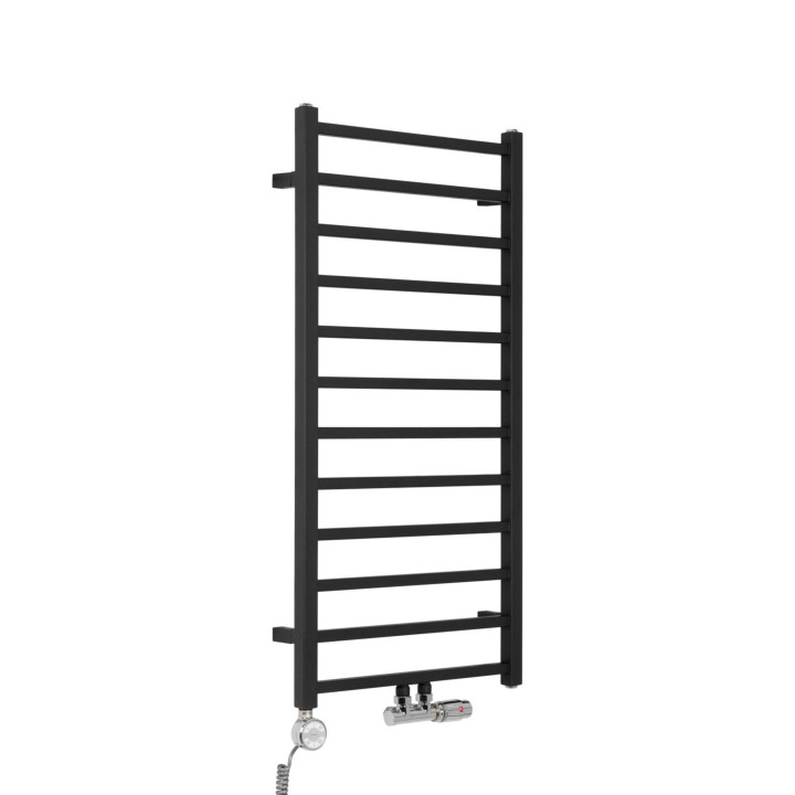 Grzejnik łazienkowy Jet JT-1005x500-D50-BM czarny mat