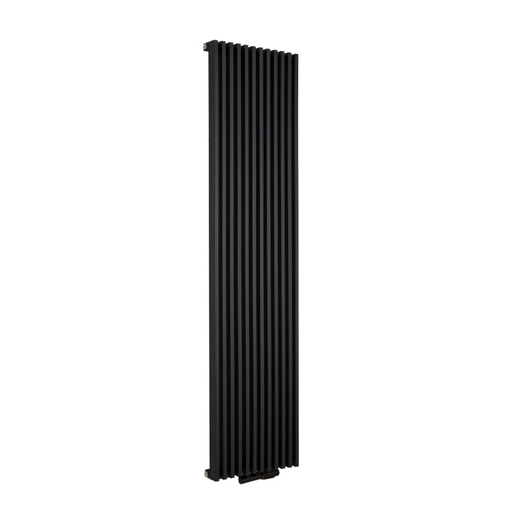 Grzejnik dekoracyjny Diva 1800x460 czarny mat