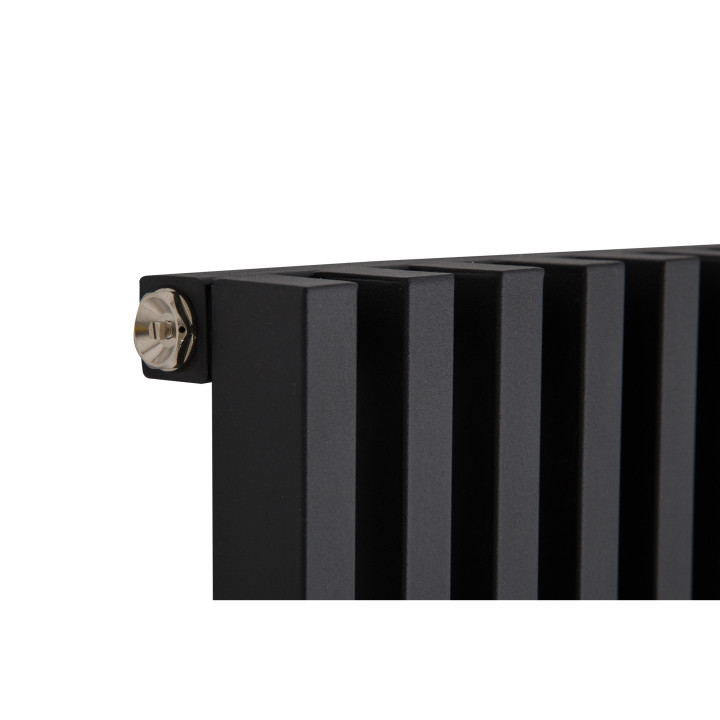 Grzejnik dekoracyjny Diva 1800x460 czarny mat
