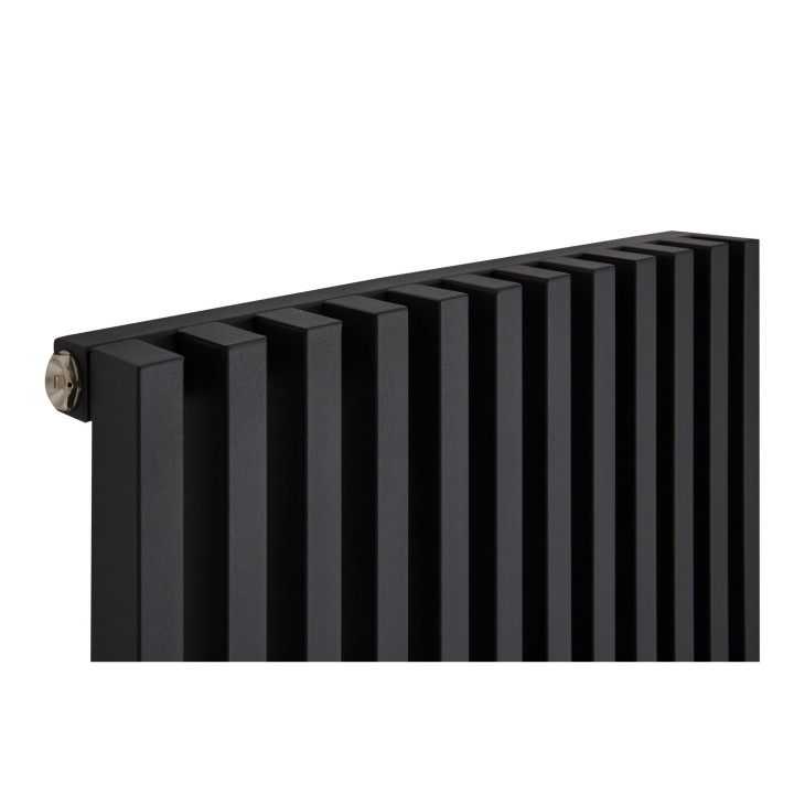 Grzejnik dekoracyjny Diva 1800x460 czarny mat
