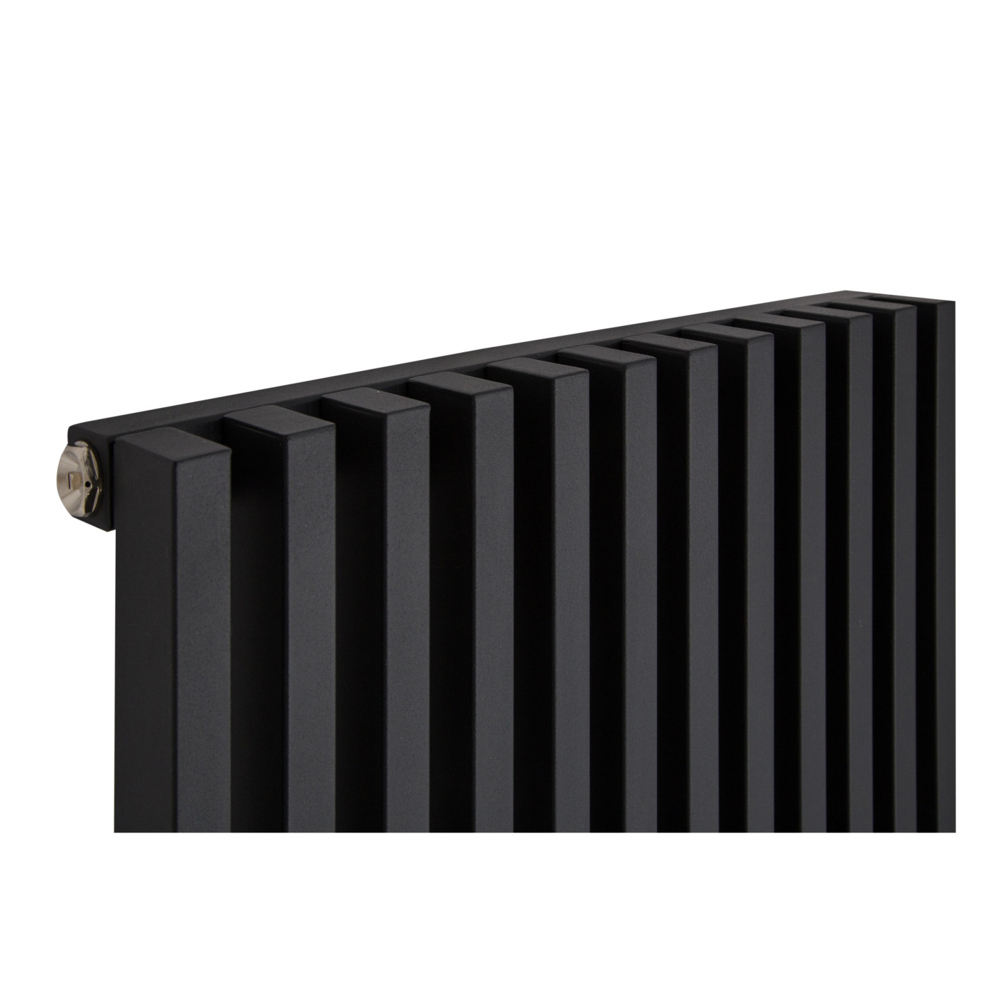 Grzejnik dekoracyjny Diva 1800x460 czarny mat