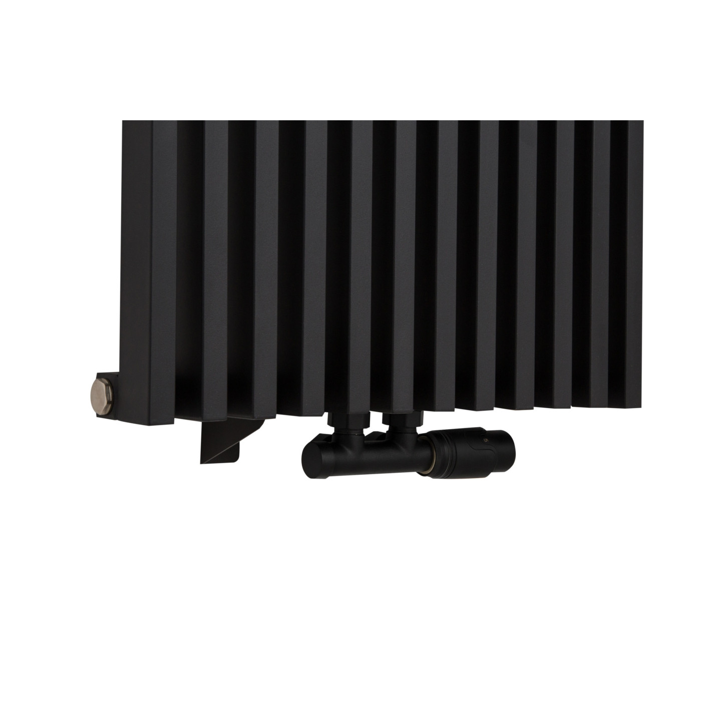 Grzejnik dekoracyjny Diva 1800x460 czarny mat