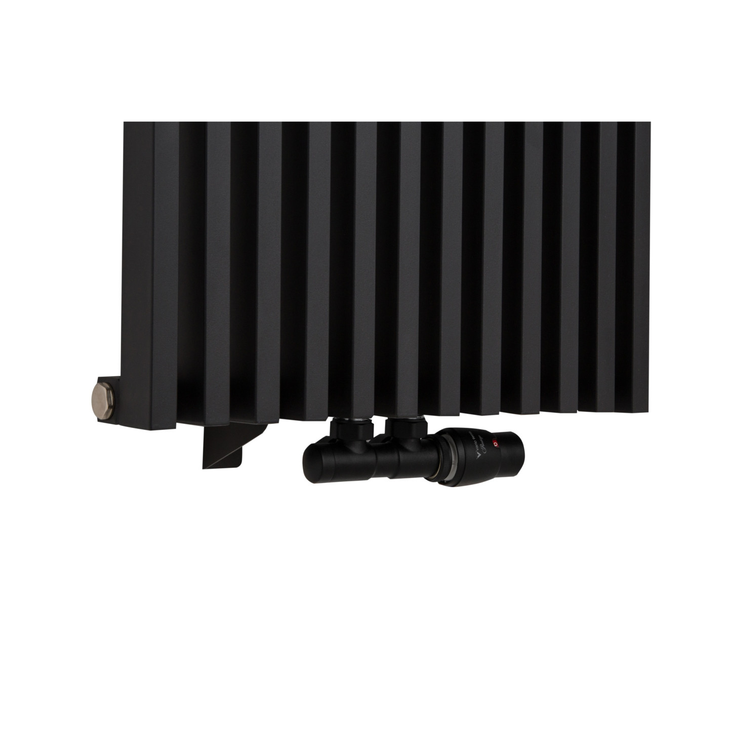 Grzejnik dekoracyjny Diva 1800x460 czarny mat