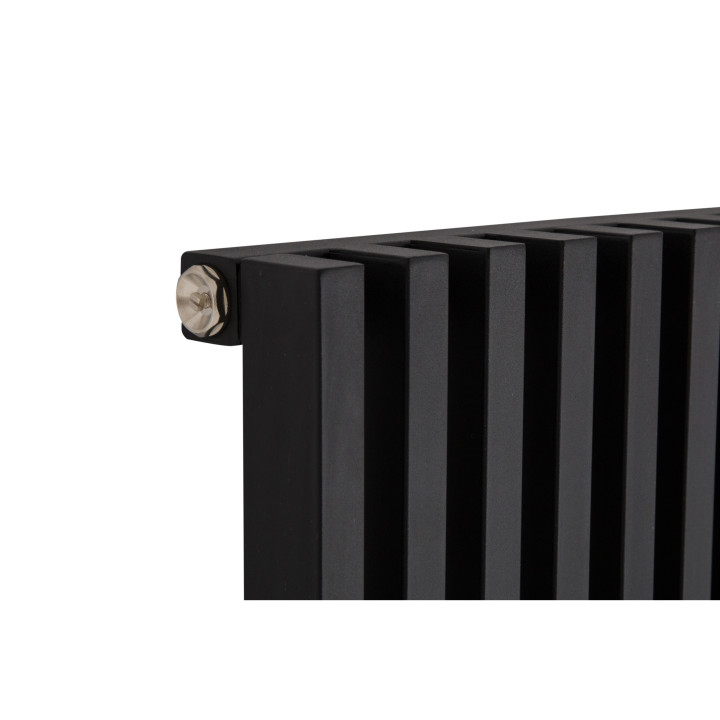 Grzejnik dekoracyjny Diva 1800x620 czarny mat