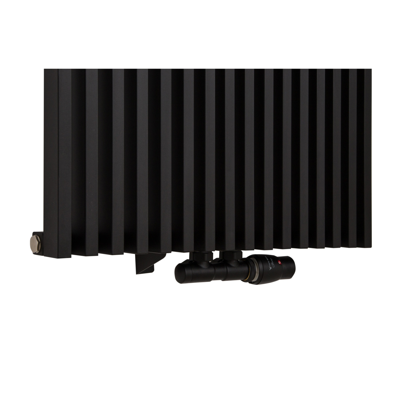 Grzejnik dekoracyjny Diva 1800x620 czarny mat